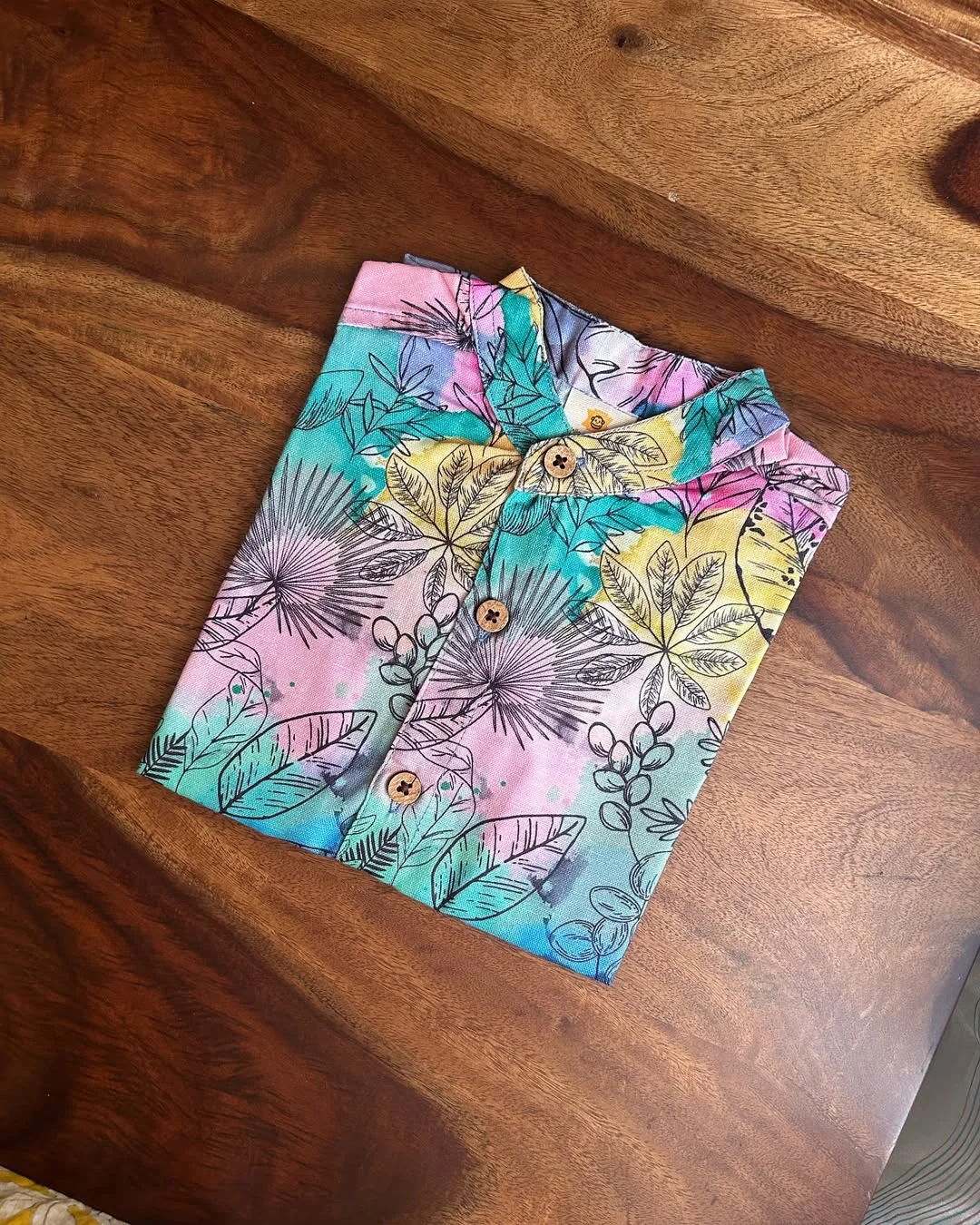 cotton multicolour sketch