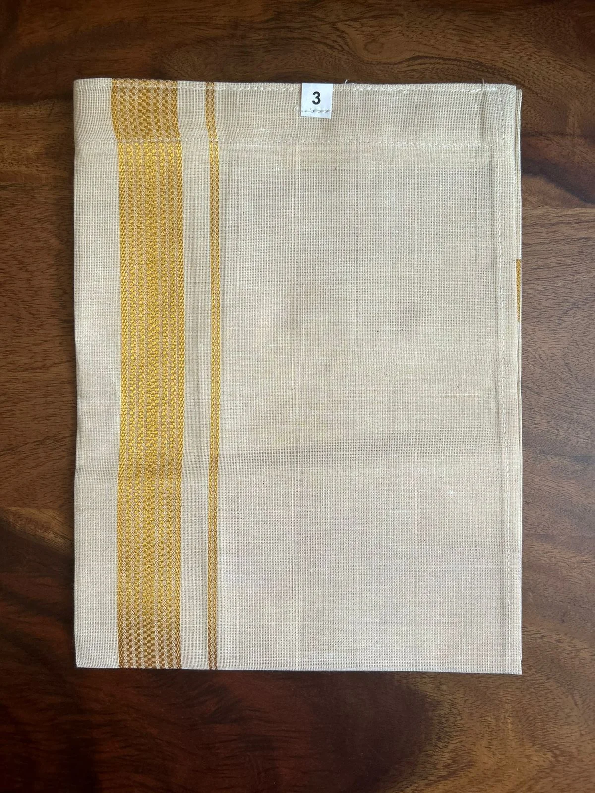 Gold Tissue Dhoti