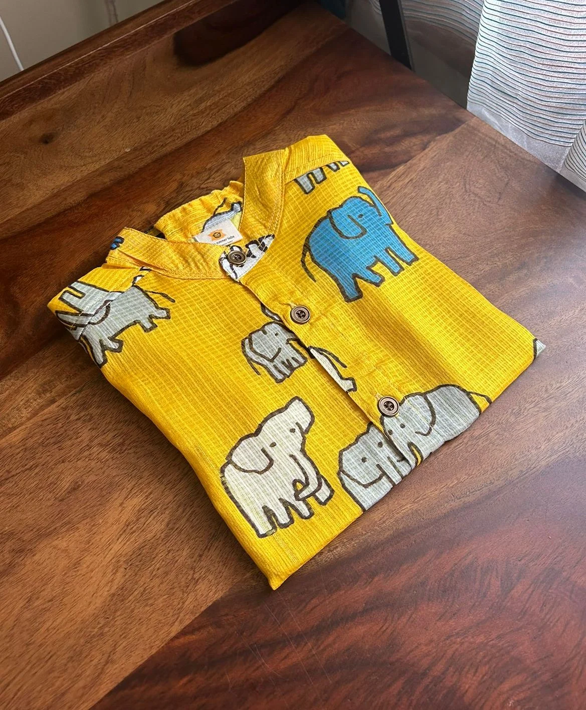 Kota Yellow Elephant (Shirt Only)