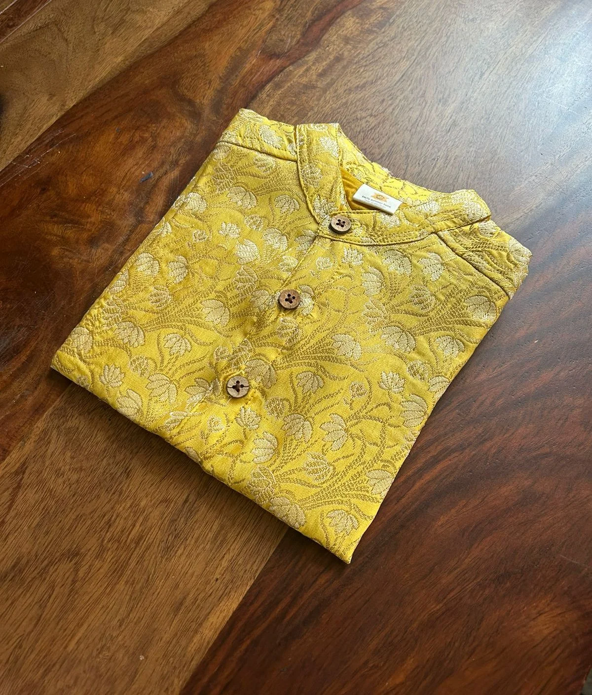 Yellow Brocade(shirt only)