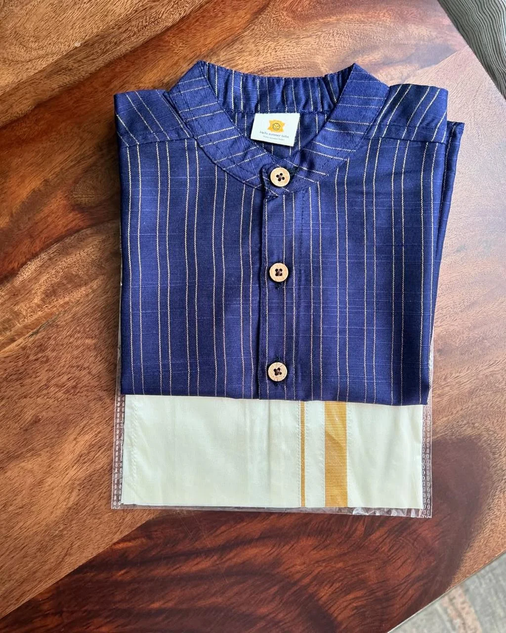 navy blue stripes