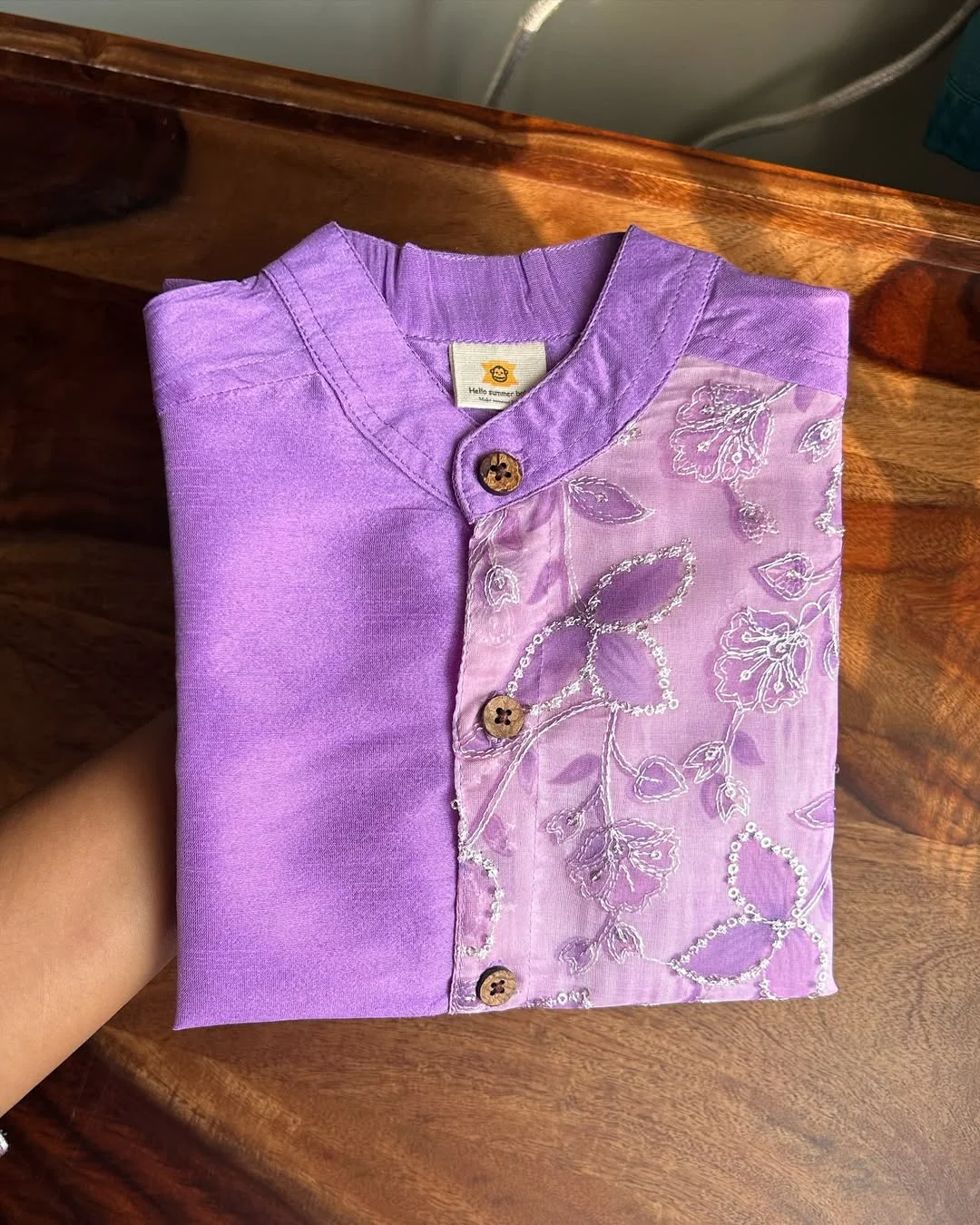 Aster Lavender Pongal shirt